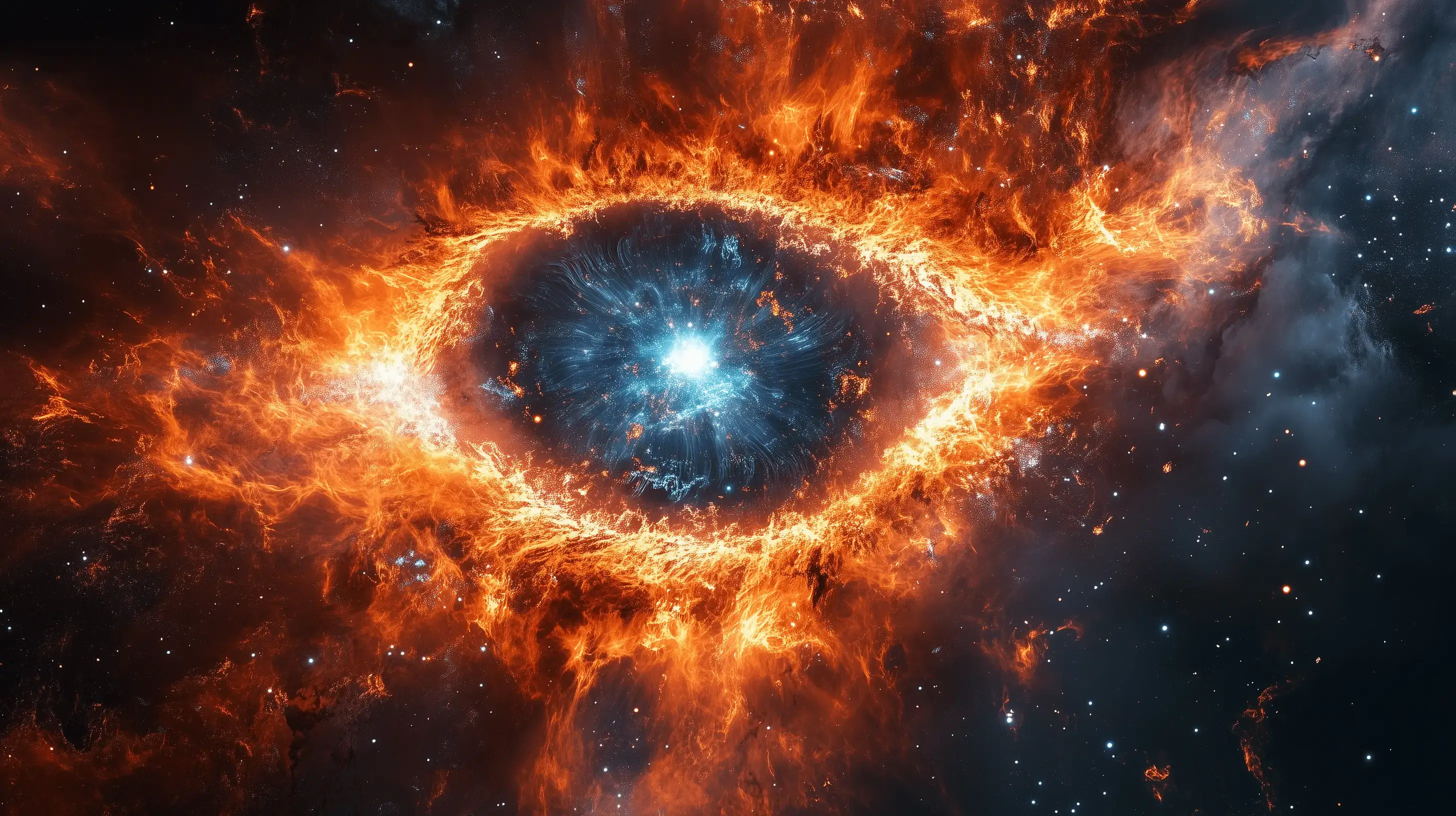 Image of a group of stars that look like an eyeball