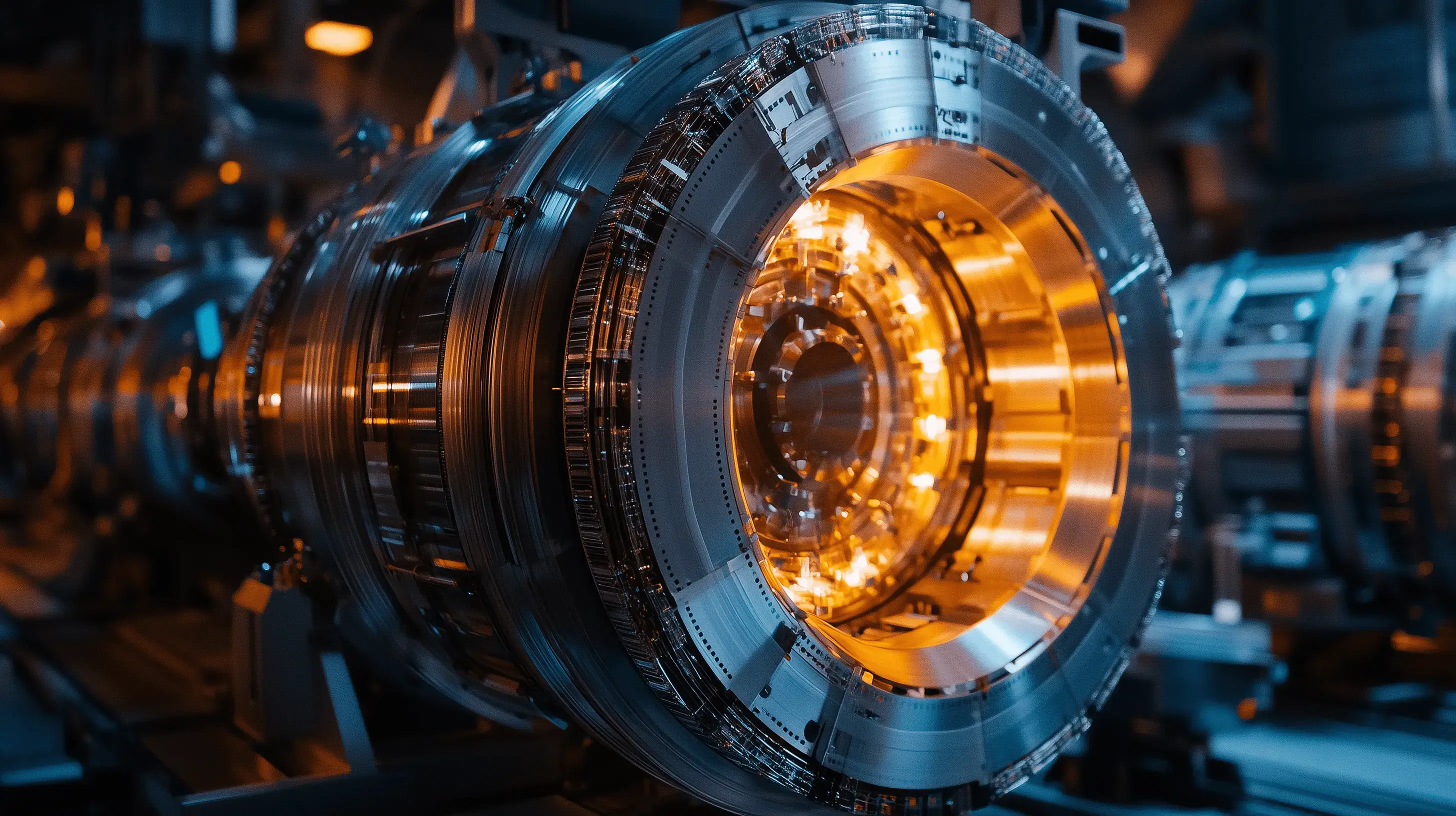 Image of a particle accelerator